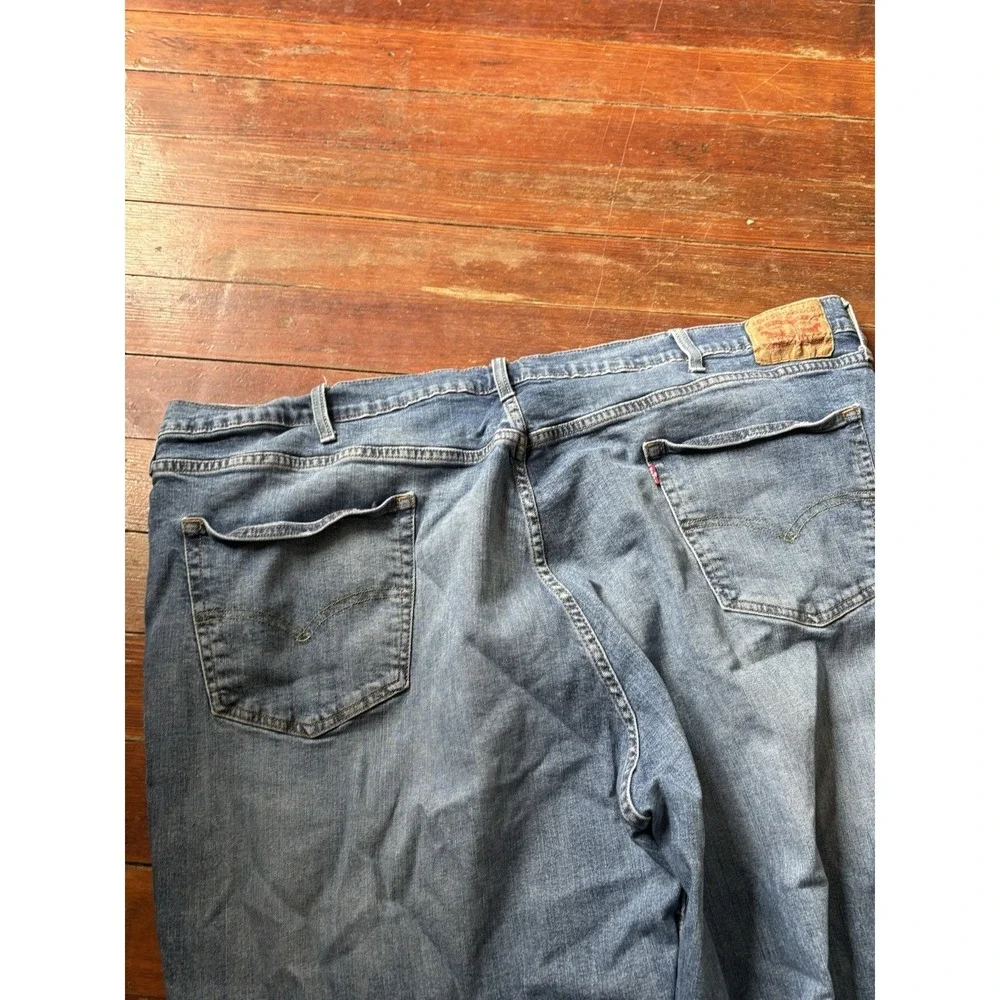 Levi's 559 Relaxed Straight Fit Jeans Blue Big & Tall Size 46x30